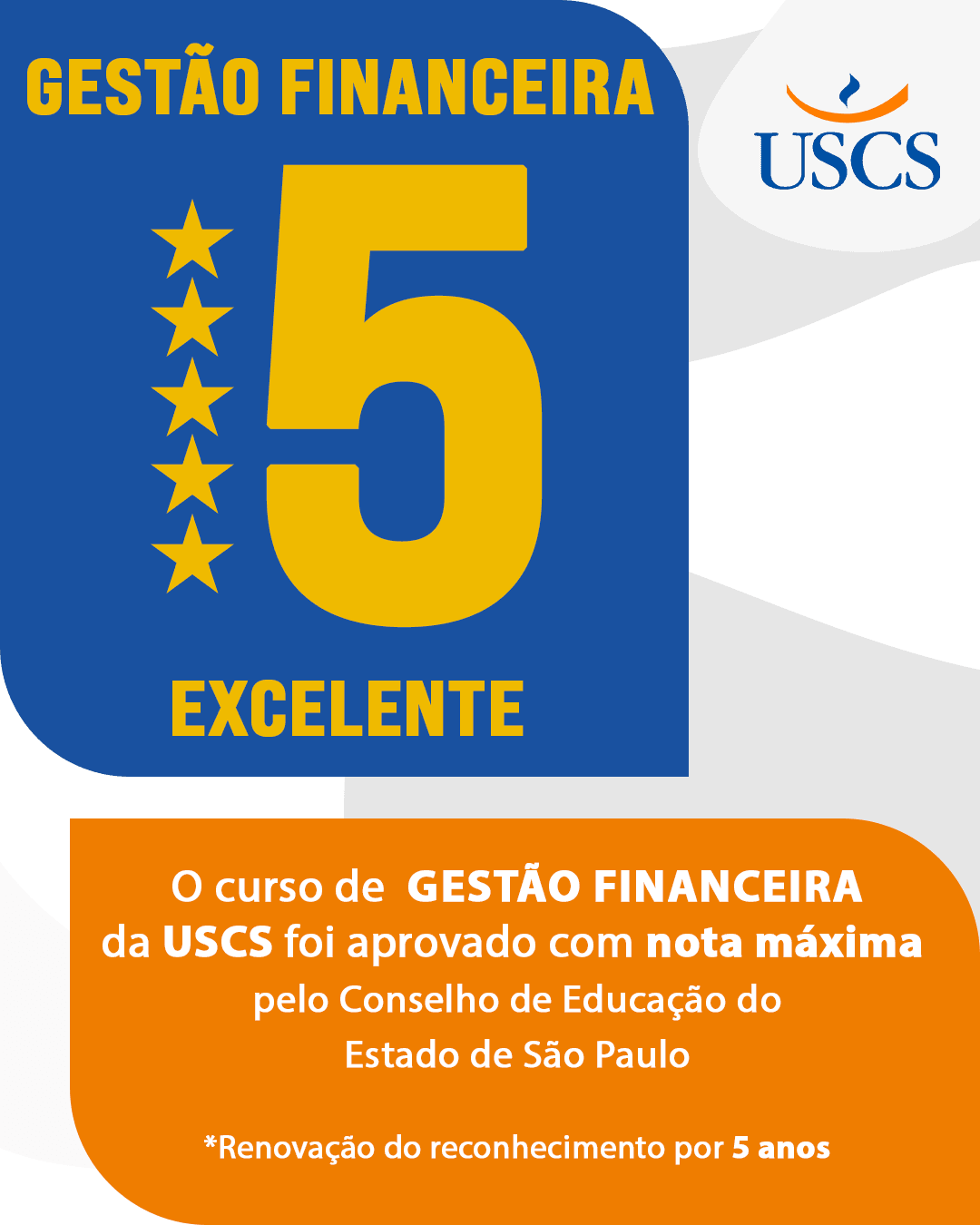 Curso de Gestão Financeira - USCS